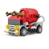 City Fire Rescue Water Cannon 8-in-1 Assembly Model Educational Toy Building Blocks