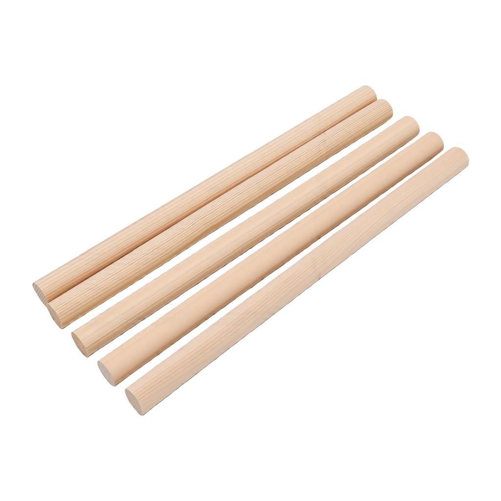 5 Pcs Double Bass Sound Post Spruce Wood Cello Acoustic Bass Sound Column for Replacement