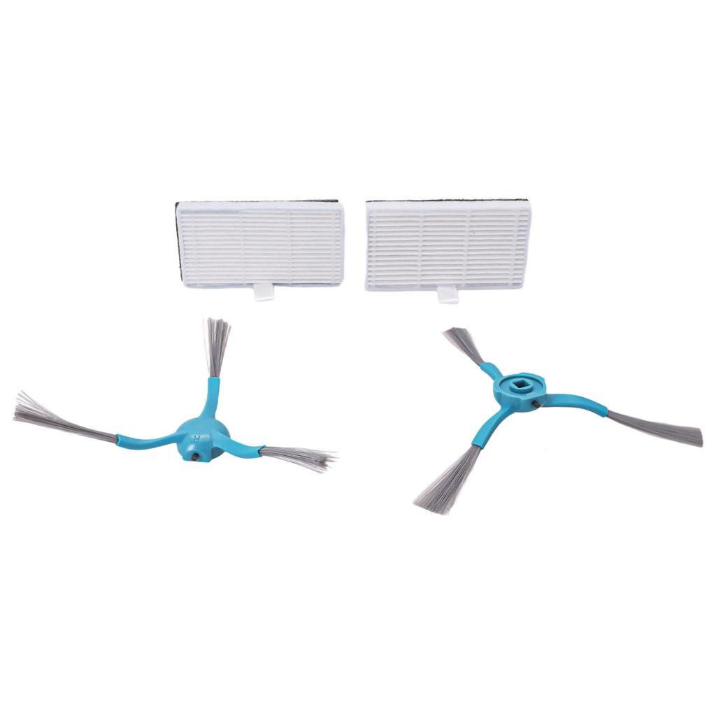 For Cecotec Compatible Cleaning Accessories Side Brushes & Filters Set