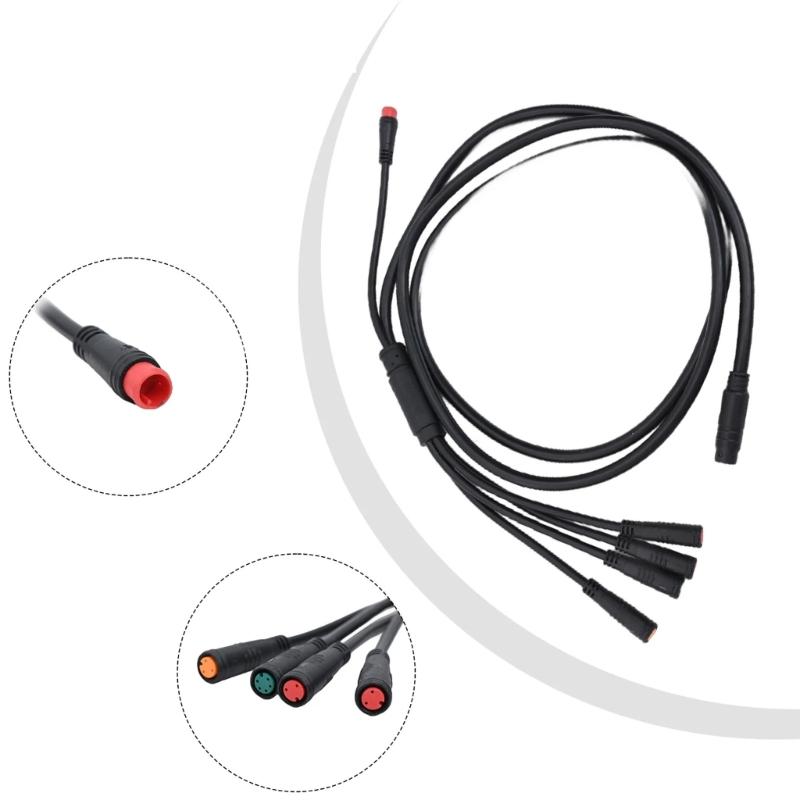 Kabel łączący 1T5 9-pinowy do elektrycznego skutera, do przepustnicy, wyświetlacza, kontrolerów, z obsługą hamulca i przepustnicy