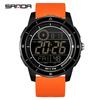 SANDA New 2205 Fashion Student Electronic Watch Countdown Multi Functional Sports Waterproof LED Electronic Digital Watch