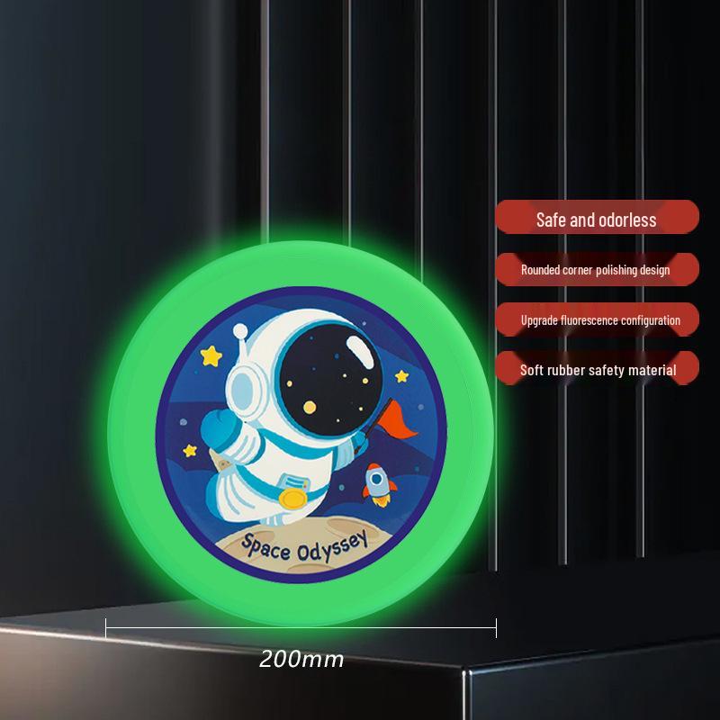 

Світловий м який фрісбі для активного відпочинку на природі батьків з дітьми та екстремальних видів спорту