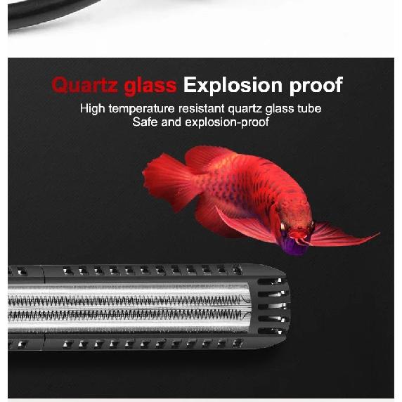 SUNSUN Aquarium Submersible Heater Fish Tank Water Heating Rod Constant Aquarium Thermostat Temperature Control 220-240V 50-500w
