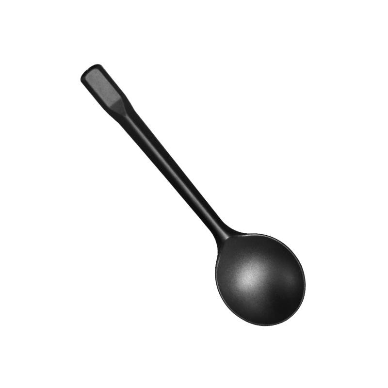 Golden Turtle Thickened PS Plastic Disposable Dessert Spoon
