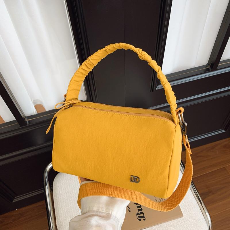 Lightweight small cloth bag women's new fashion simple versatile shoulder small square bag travel commuter messenger bag