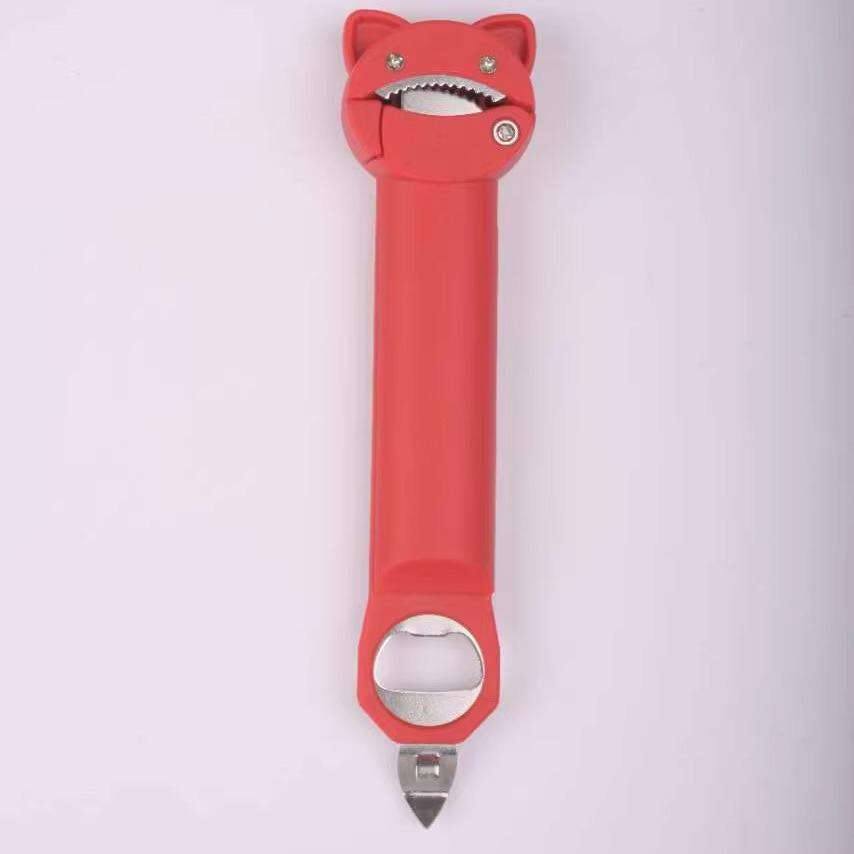 

Multifunctional Magnetic Bottle & Can Opener with Non-slip, Easy-Pull Design