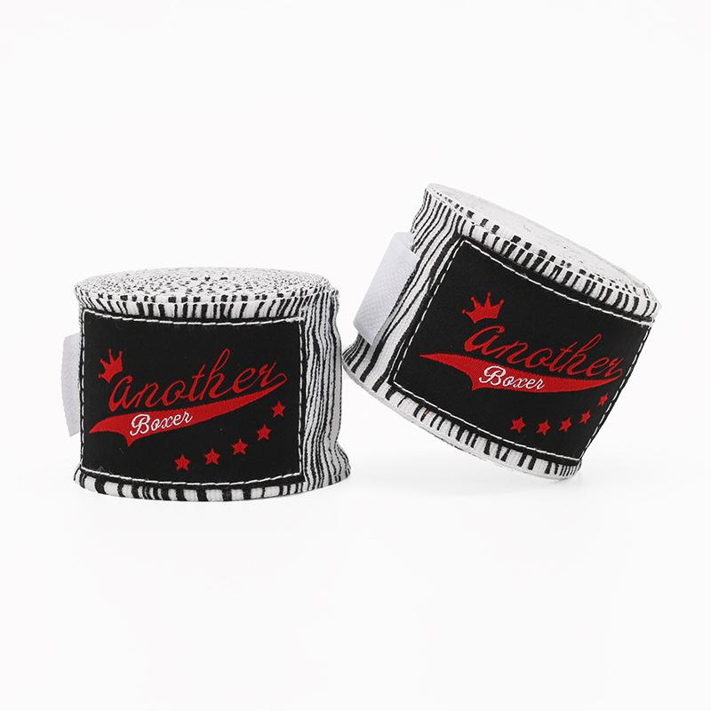 5m Elastic Boxing Hand Wraps - Training & Competition Model, Printed Fighting Bandages