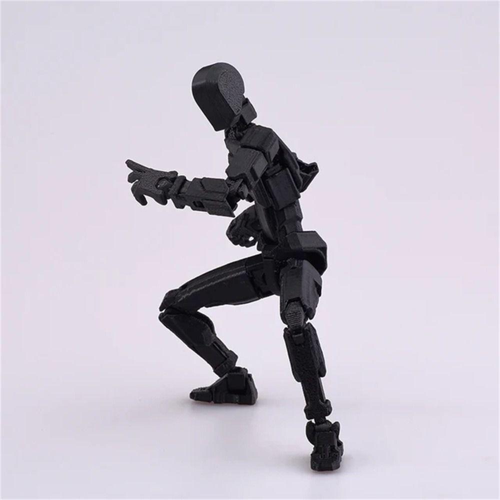 Model Doll Movable Robot Figures Toys Shapeshift Robot Kids Gifts 3D Printed Mannequin  Kids Adults