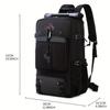 50L Wanderrucksack für Damen, Outdoor-Campingrucksack mit großem Fassungsvermögen, Gepäckrucksack mit Schuhfach, 17,3-Zoll-Computerrucksack