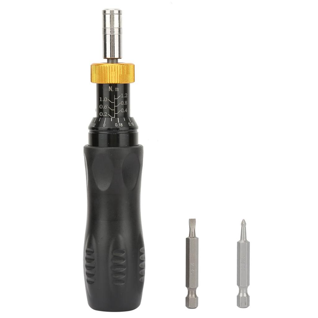 Presetting Type Adjustable Torque Screwdriver 0.21.2Nm Hex Socket RTD1.2