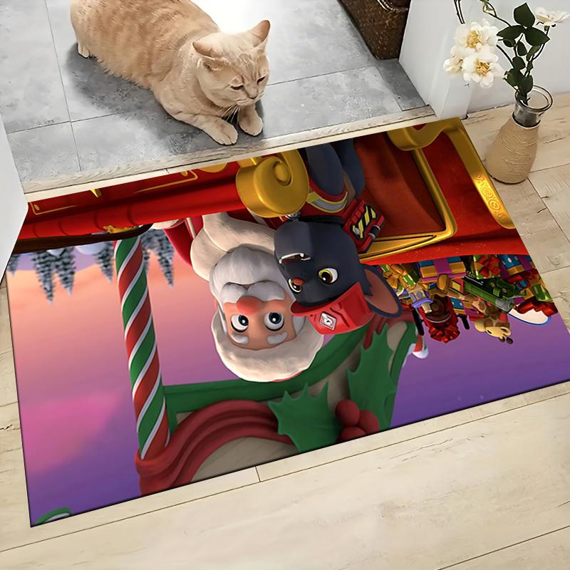 1Pc Paw Patrol Adventure Carpet Rug Soft Washable Antislip Home Living Room Sofa Mats Personalized Christmas Rug