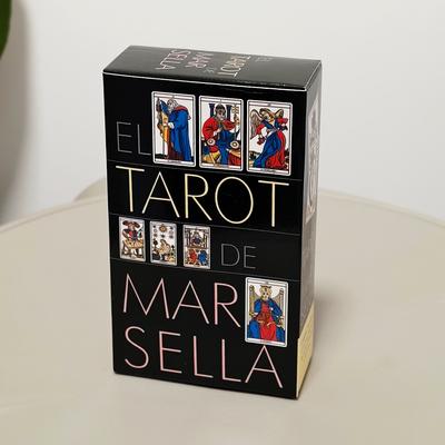 10.3*6cm El Tarot De Marsella(Spanish Edition) 78 Pcs Tarot Cards Based On Marseille System