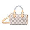 Borsa a Spalla, Borsa a Tracolla, Borsa a Mano da Donna NANO SPEEDY in Tela Rivestita, Beige N40918