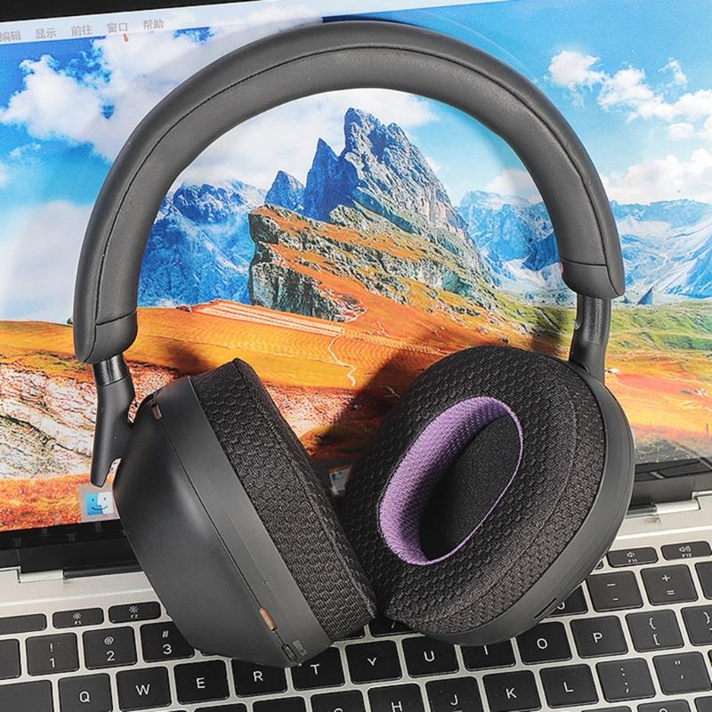Cooling Gel Earpads Ear Cushions Cover Replacement for WH 1000XM5 Headsets, Noise Isolation Foam