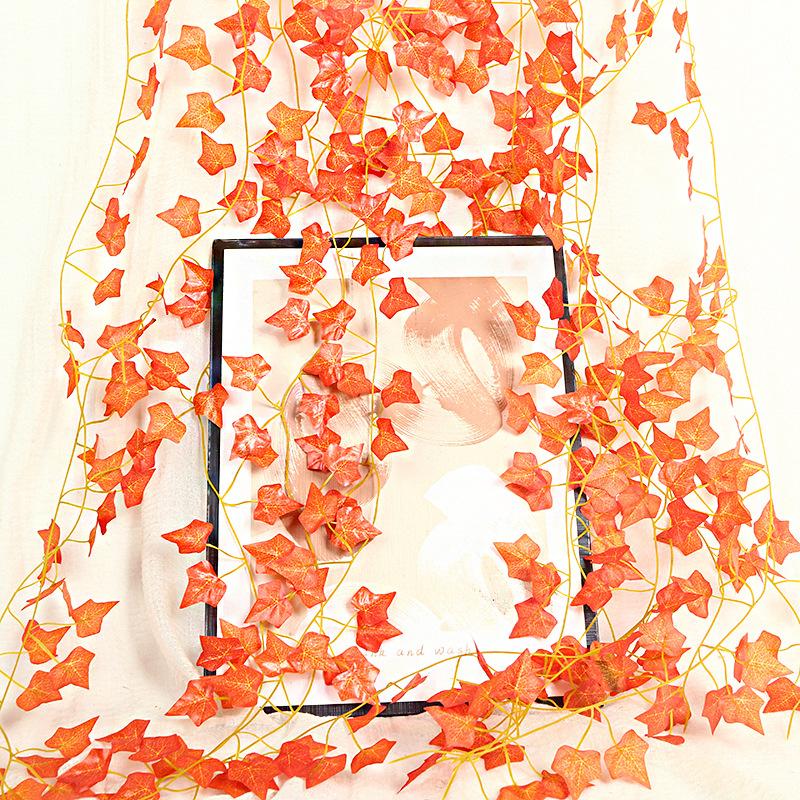 Simulation Grape Leaf Vine Vine Decoration Green Leaf Vine, Simulation Plant Leaf Vine Ceiling Green Plant Creeper