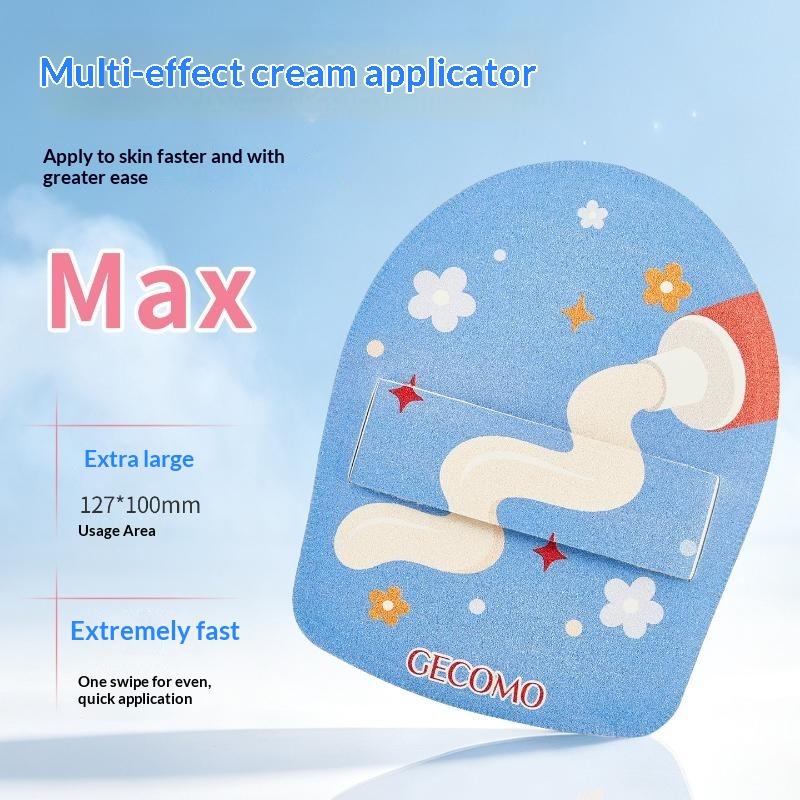 Extra Large Lotion Sunscreen Ointment Applicator Soft Leather Surface Puff Body Cleaner Shower Brush Sunscreen Applicator