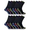 12 Pairs of Soft and Breathable Unisex Bamboo Work Socks