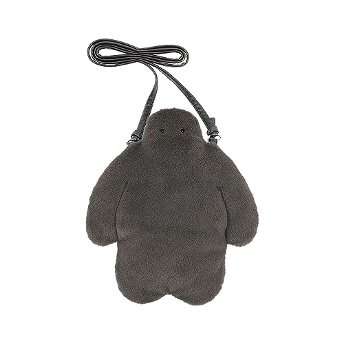 

Ribuhahato Multi-Shoulder Funio Charcoal (Total Length Approx. 9.1 inches (23 cm) Pochette Pouch 17425-77