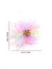 2pcs/set Rainbow Flower Hair Clips For Girls Fashion Sequin Hairpins Children Cute Barrettes Kids Boutique Hair Accessories Gift