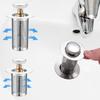 Bathroom Sink Plug Stopper Pop-Up Sink Drain Strainer Plug Sink Strainer Filter Sewer Device Shower Hair Stopper Bathroom Tool