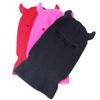 Cow Horn Hooded Knitted Halloween Cosplay Hat