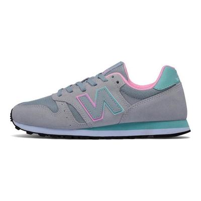 Nb 373 Scarpe da Corsa Basse in Tessuto Sportivo Casual Donna sneaker Grigio Verde Rosa WL373GT