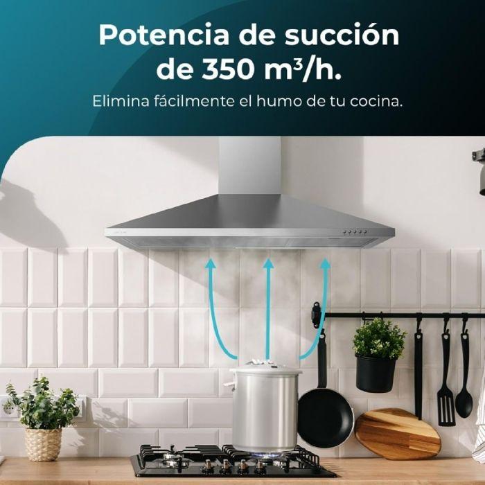 Cecotec Pyramid-shaped Hood Bolero Flux PM 903500 Stainless Steel B