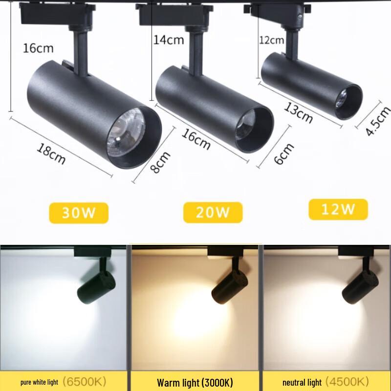 UOSU LED Track Light Spotlight