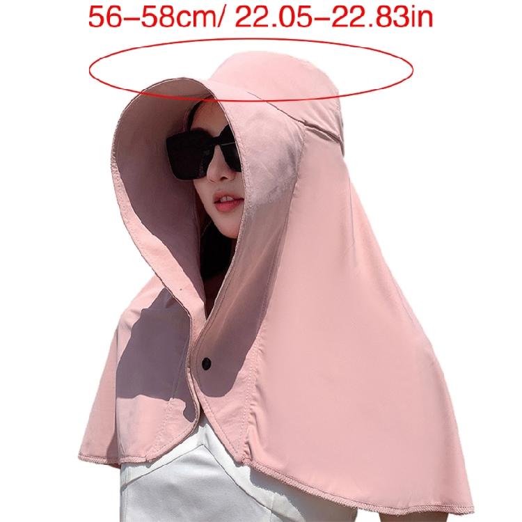 Outside Enthusiasts Ponytail Hat with Neck and Shoulder Cover Hat Teen Visor Hat