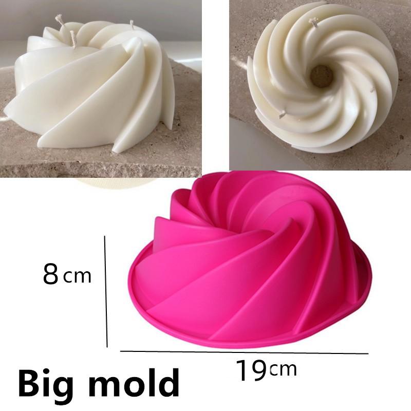 DIY Velká mýdlová svíčka ve tvaru mraku Silikonová forma Mrak Donut Mousse dort Silikonová forma Čokoláda Sušenka Pečicí formy