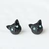 Lovely Cat Ear Studs Fashion Design Earrings 3 Colors Cat Ear Studs Pair