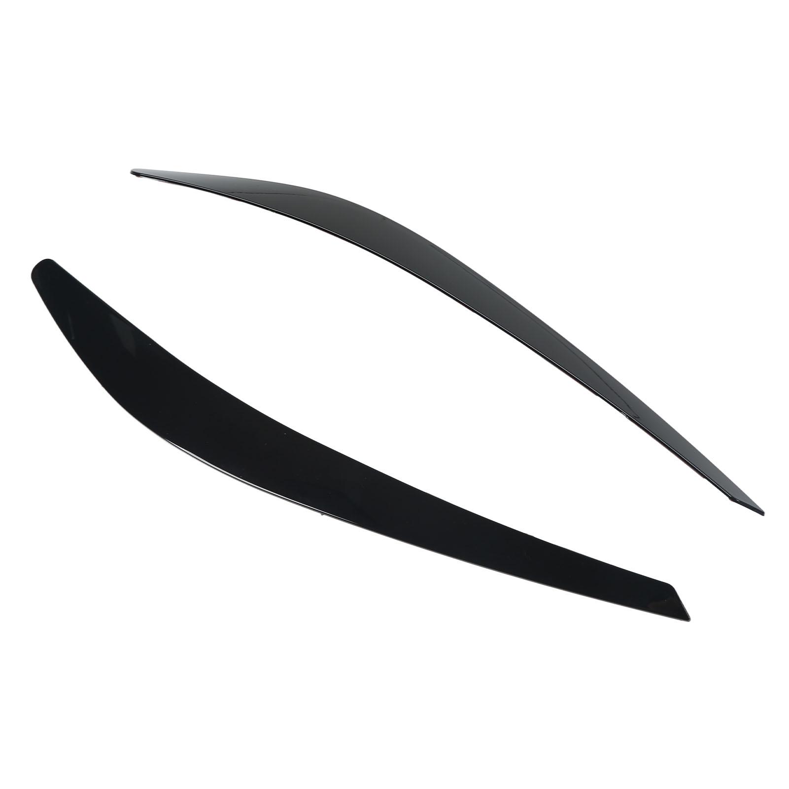 

2pcs Headlight Eyebrow Eyelids Trim Decoration Replacement for VF I II 2013‑2017