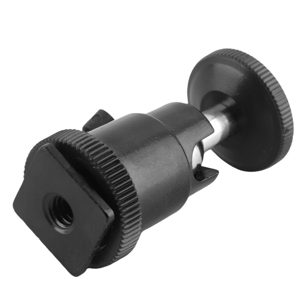 Camera Tripod 1 4 Hot Shoe Adapter Flash Light Bracket Holder Mount Cradle Ball Head With Lock