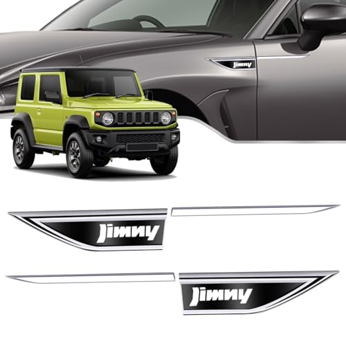 

LUTU Новый Jimny Эксклюзив JB64/JB74~ Подходит для всех серий Наклейка на боковую часть кузова Модифицированное крыло Металлизированный обтекаемый дизайн Эксклюзивный логотип 3D Де