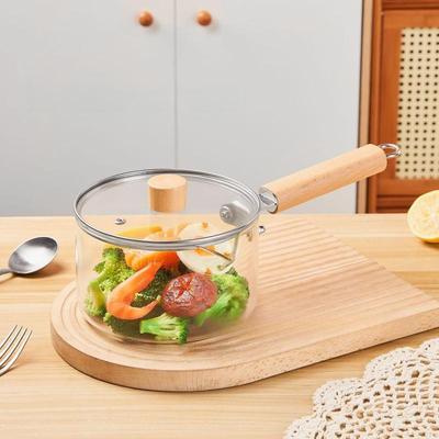 Zhishi 1.6L High Borosilicate Glass Stew Pot