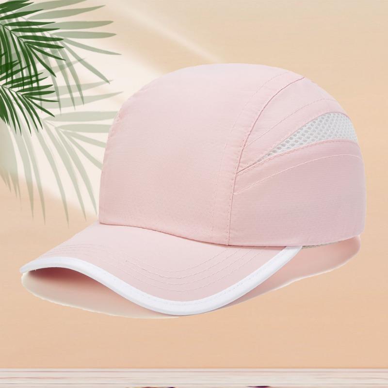 Quick-drying Hat Embroidery Summer Men's and Women's Light and Breathable Cap Shading