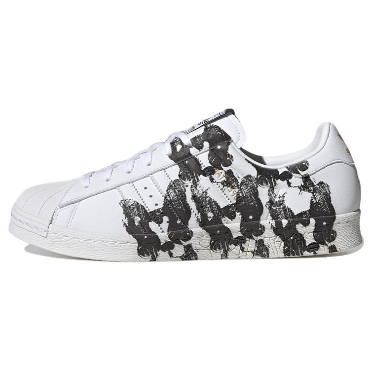 adidas originals Superstar 80s x Han Meilin White Black Men s ID4387 EU 36