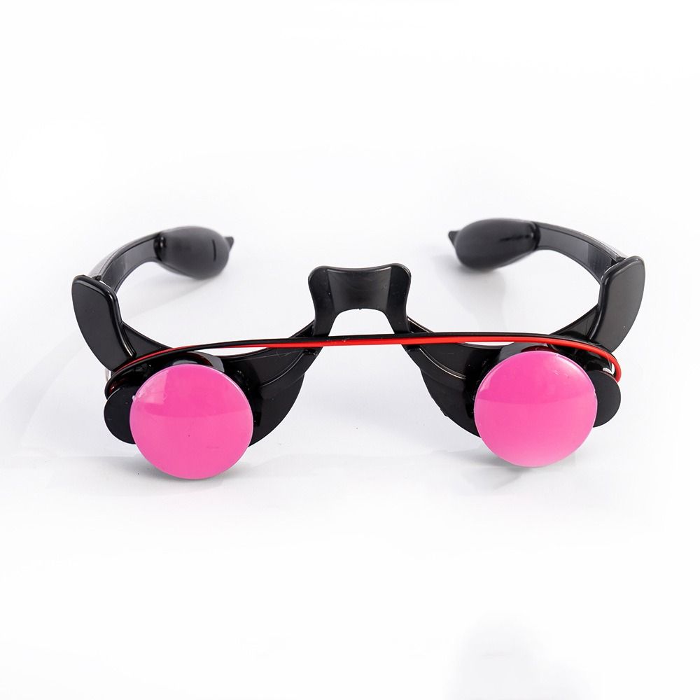 Dekorationer LED Lysande Glow Glasögon Festrekvisita Halloween Ljus upp LED Glasögon Jul