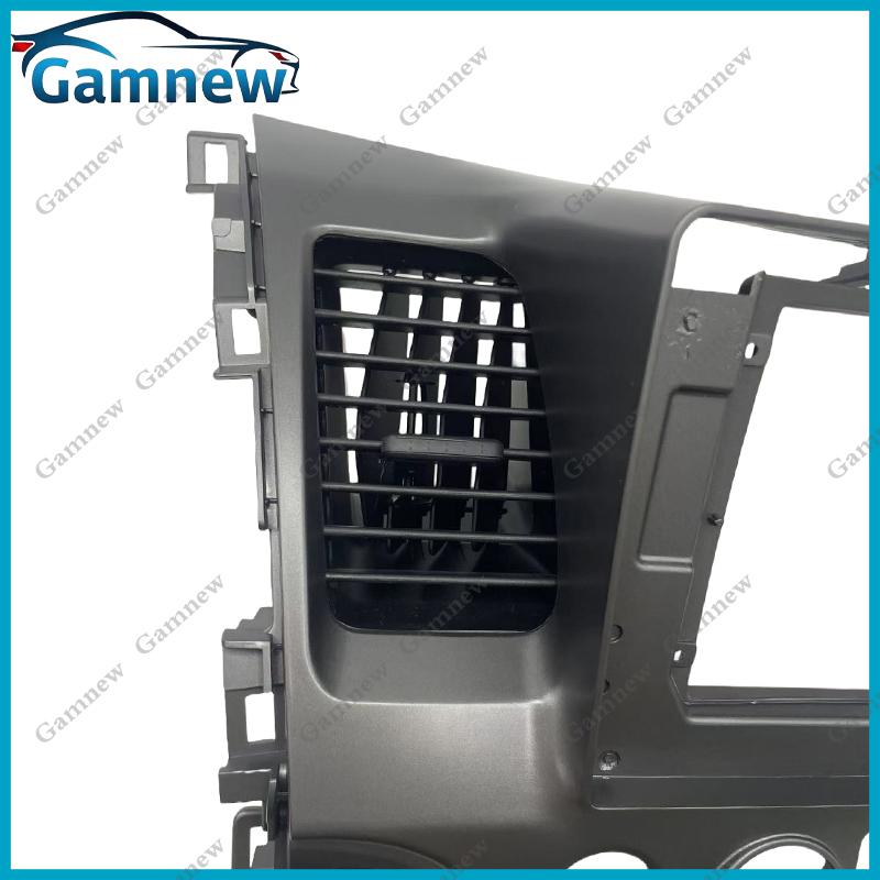 10 Inch Car Frame Fascia Air Conditioning Outlet Grille Adapter Radio Fitting Panel Kit For Honda Civic 2008-2011