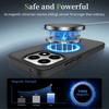 For Xiaomi 15T Magnetic Case TPU Frame Acrylic Back Phone Cover Skin Touch