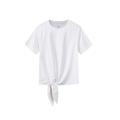 Women's Ice Silk Regular Fit Short Sleeve T-shirt