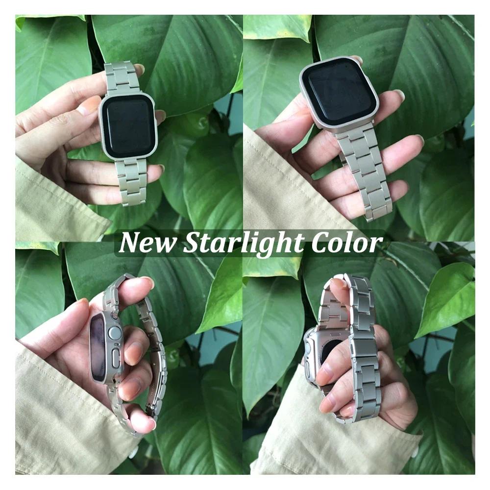 Women Stainless Steel Slim Bracelet For Apple watch Ultra3 11 10 9 8 7 49mm 40 42 41 45 46mm Band for iWatch Luxury Metal Strap