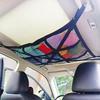 Car Ceiling Storage Organizer Car Overhead Storage Mesh Organizer Load-Bearing Overhead Roof Organization For Automotive Truck