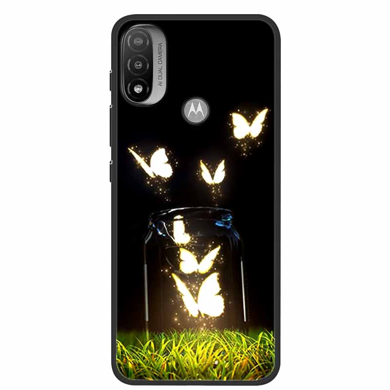 For Moto E20 Case Shockproof Soft Silicone Back Cover For Motorola Moto E20 6.5" Phone Cases For Moto E 20 XT2155 Coque Fundas