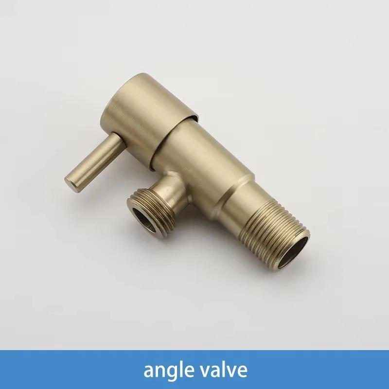 Angle Valve for Toilet Bidet Sink Washbasin Faucet Kitchen and Bathroom Toilet Accessories, Angle Valve Angle Valve Switch