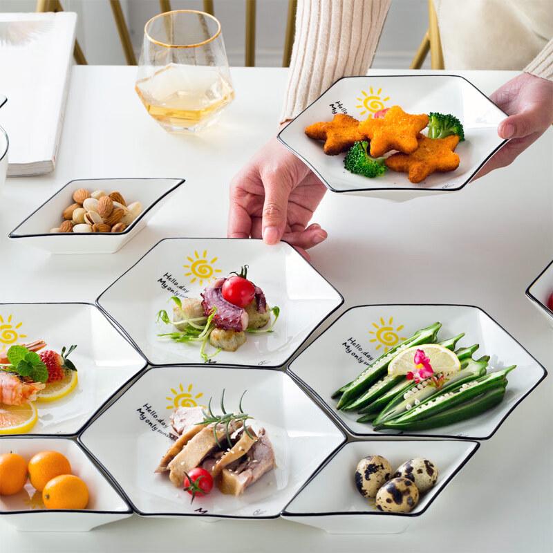 Naijiang Keramik-Geschirrset im europäischen Stil