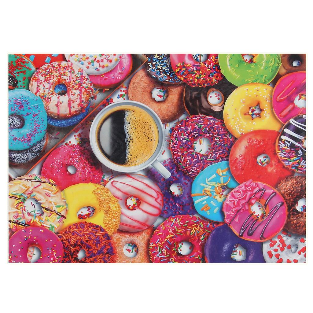 1000 Pieces Puzzle Donuts Colorful Desserts Personalized Thickened Paper Puzzle Factory
