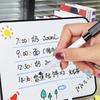 Whiteboard Marker Stift Schwarz Trocken abwischbar Kappen 2 in 1 Marker Whiteboard Schreib Zeichen Stifte für Schule Bürobedarf Schreibwaren