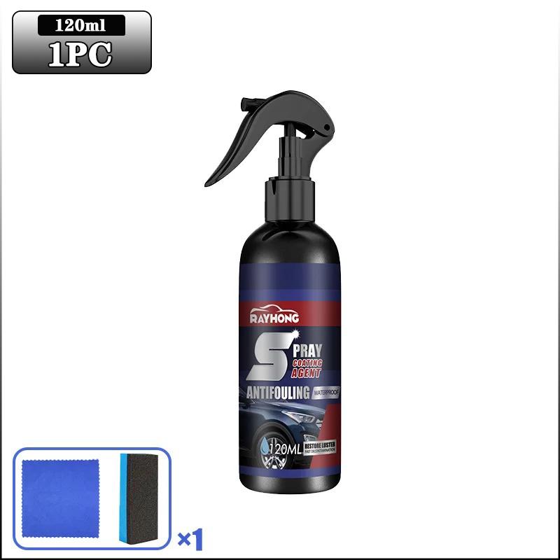 

Автомобильное нанопокрытие Спрей для ухода за краской Очиститель Осветляющий Чернящий Защитный Полироль Спрей Автодетейлинг Блеск Инструмент для обслуживания
