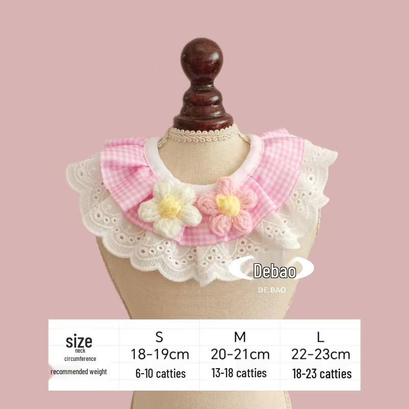 Country Style Cotton Bib for Cats & Dogs